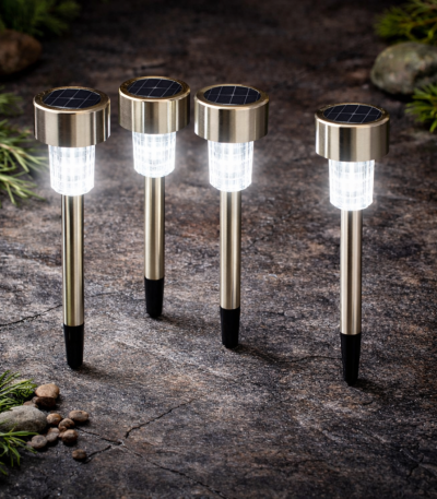 solarno led vrtno svjetlo set 4 kom dvoriste