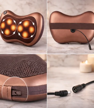 shiatsu masazer detalji rotacija grijanje funkcije