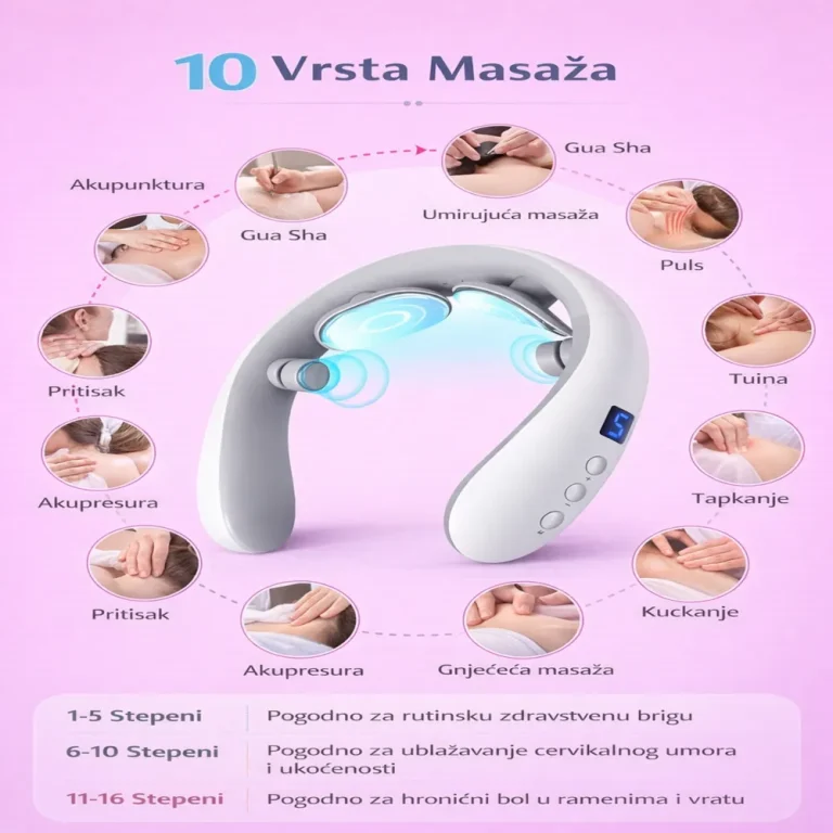 elektricni masazer za vrat specifikacije funkcije grijanje