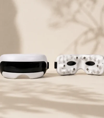 Eye Massager M075 prikaz vanjske i unutrašnje strane uređaja